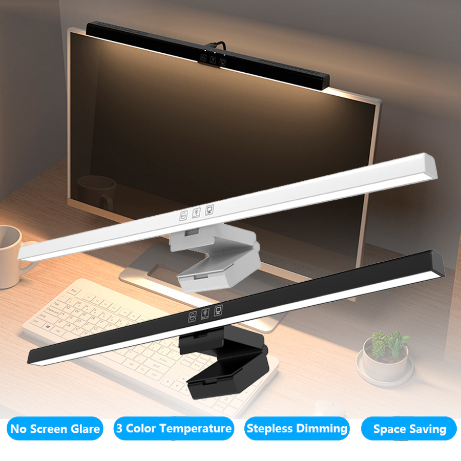 Desk Setup Lighting - Lampu meja komputer, 50cm layar Bar