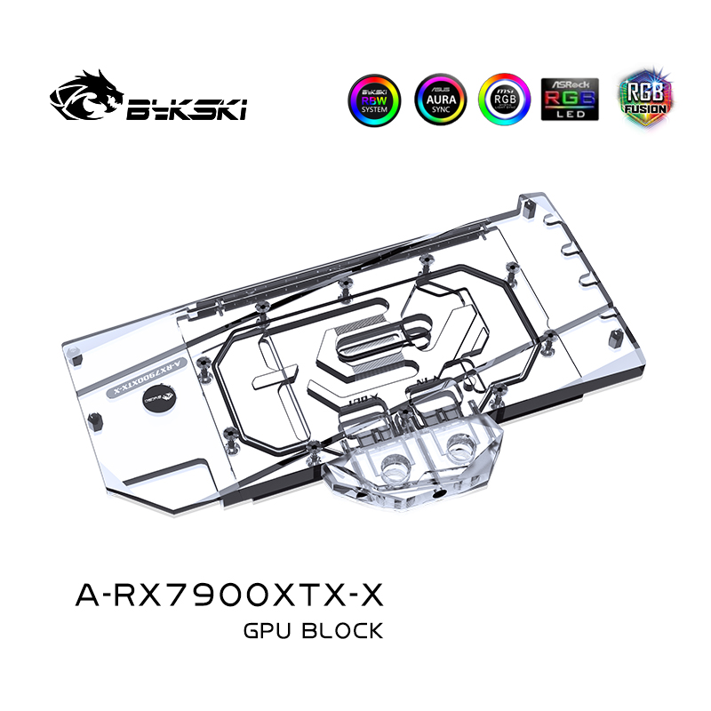 Amd Vga Rx 7900 Xtx - Blok Air Bykski A-RX7900XTX-X untuk PowerColor