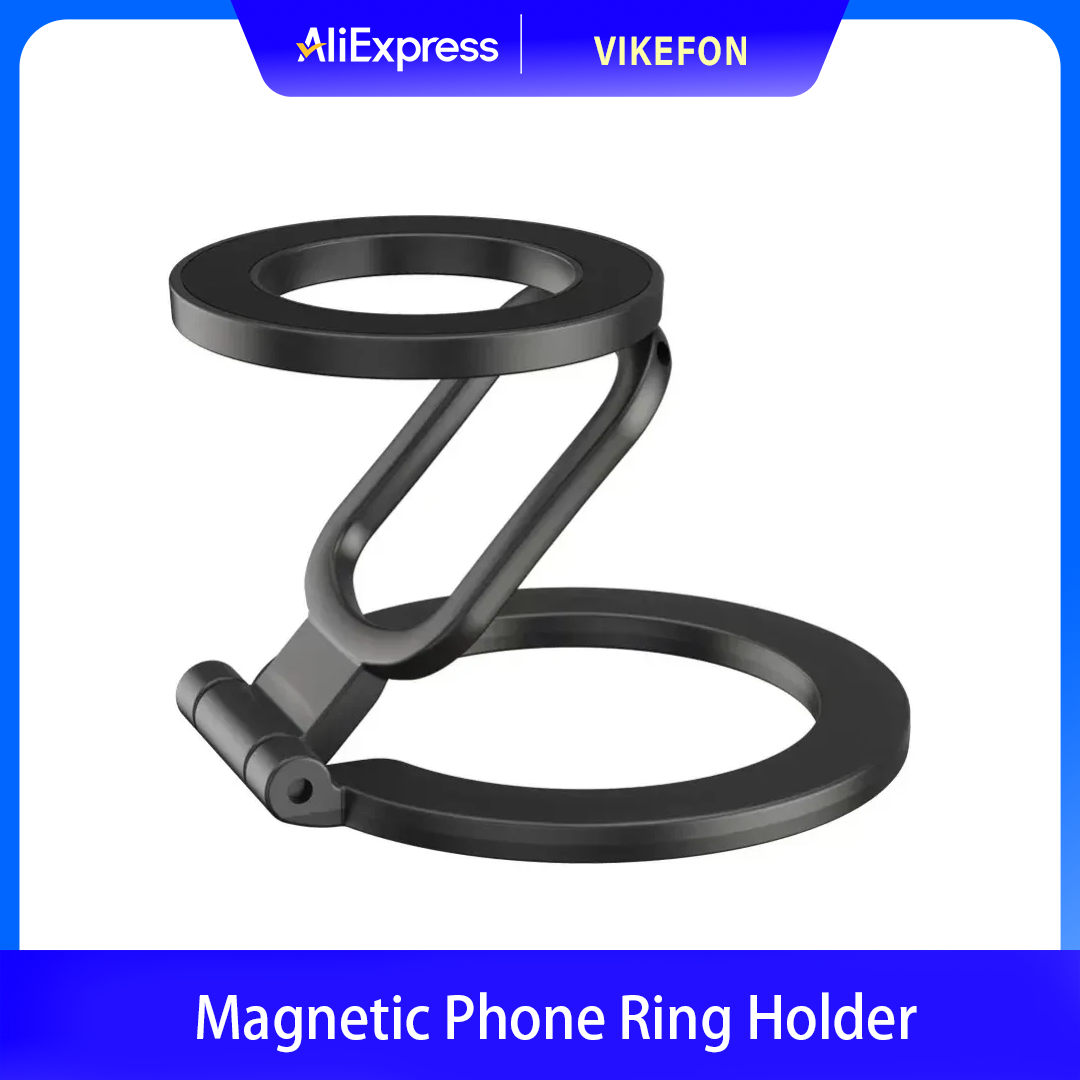 Dual Phone Holder - Penyangga Ponsel Magsafe Cincin Jari Magnetik