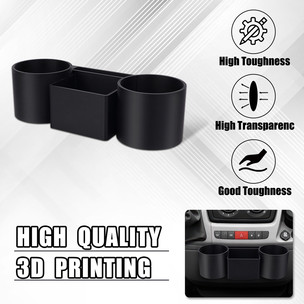 Dual Phone Holder - Konsol tengah pemegang cangkir ganda untuk