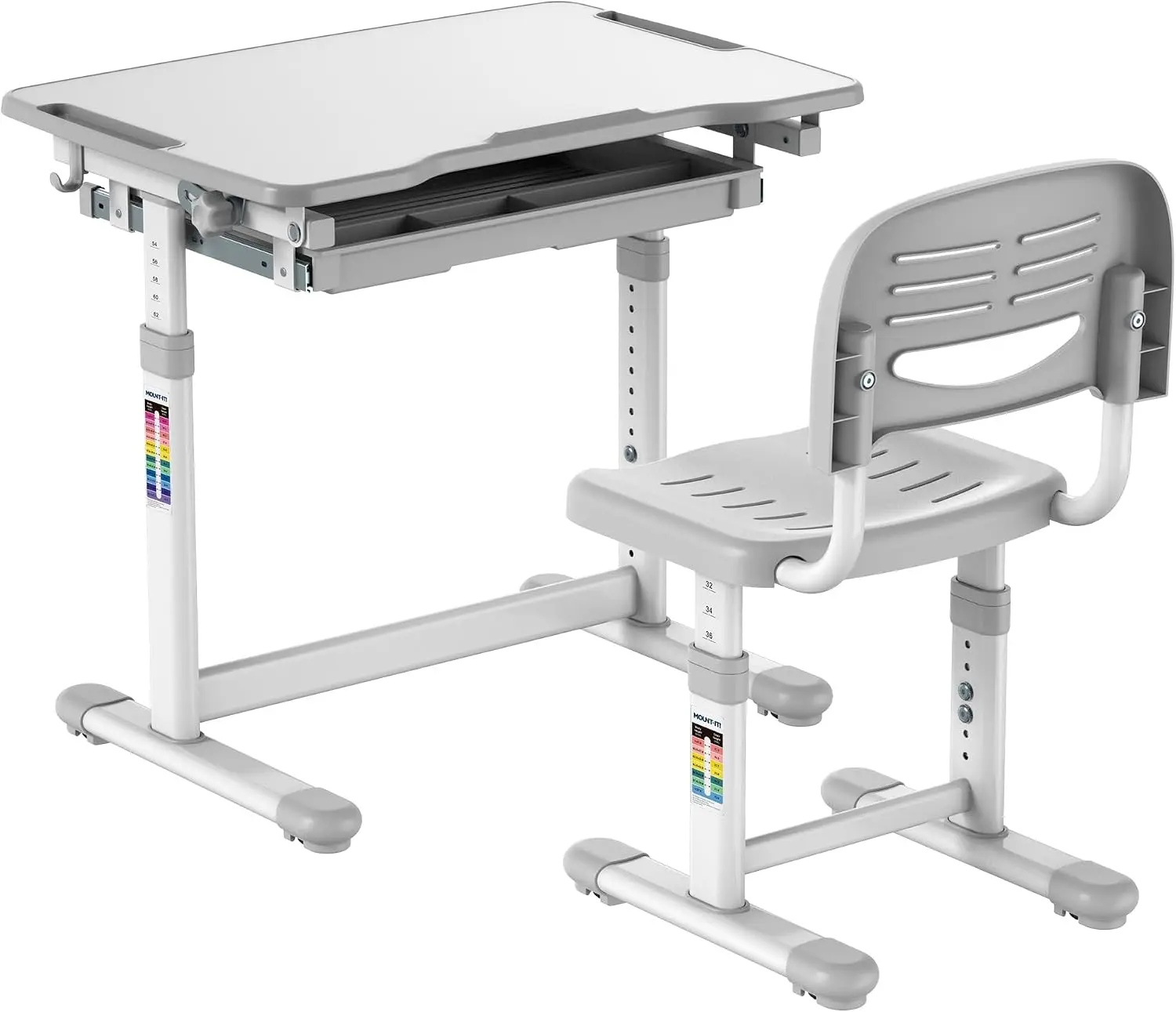 Desk Setup Kids - Mount-It! Set Meja dan Kursi Anak
