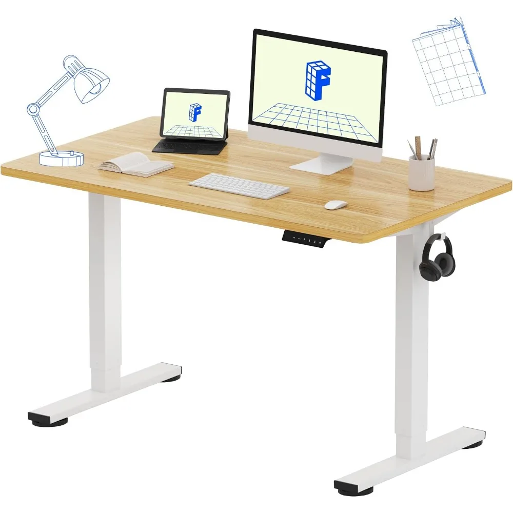 Desk Setup One Monitor - Meja Kerja Berdiri Satu Bagian 48