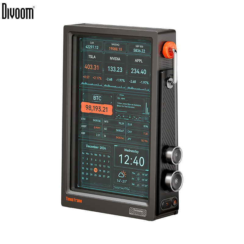 Speaker Desk Setup - Jam Digital Pintar Divoom Times Frame