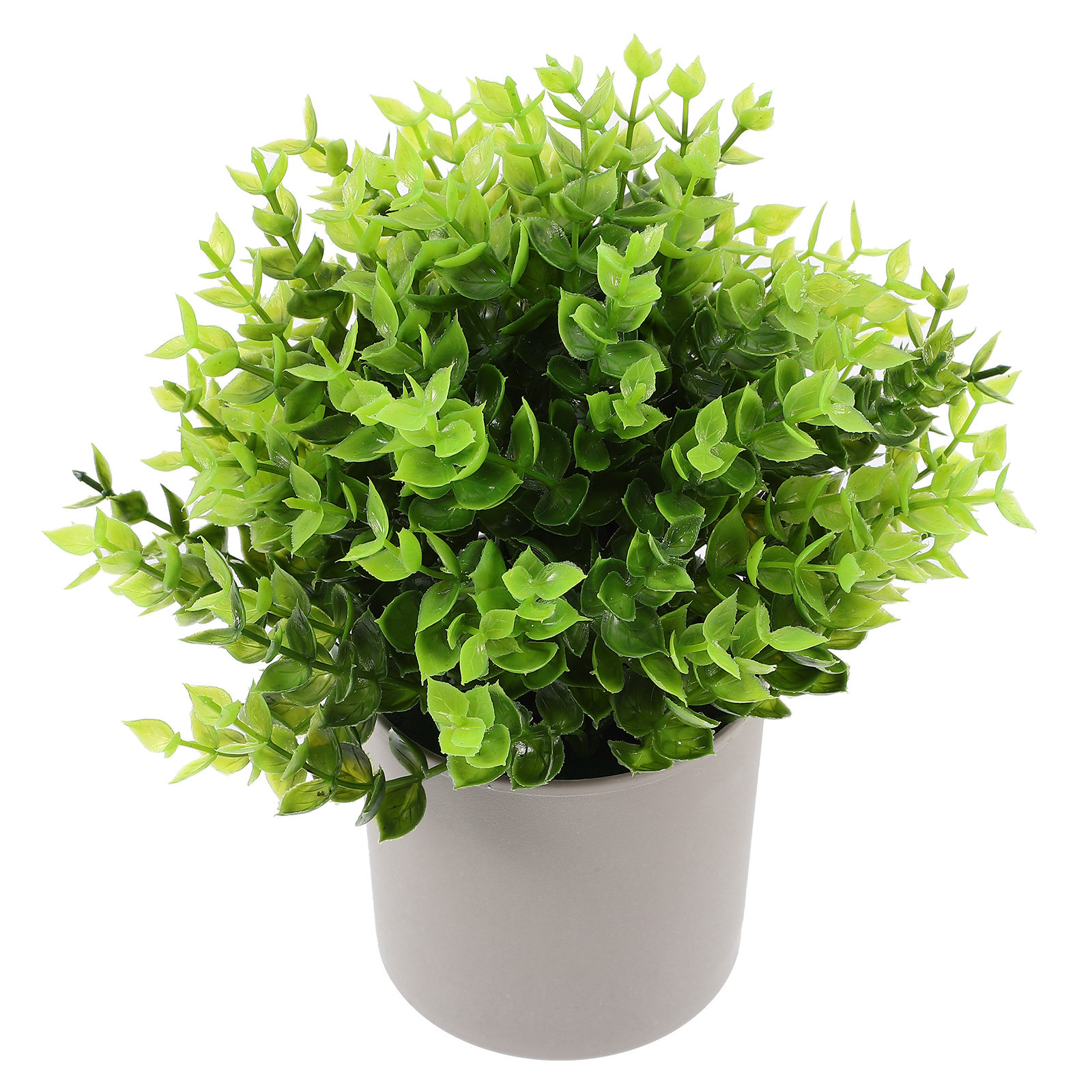 Plant Pot Small Desk - Ornamen Bonsai Tanaman Hijau Palsu yang