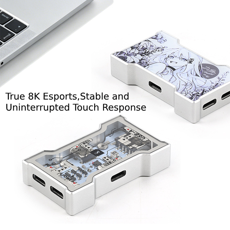 RGB USB Hub 2 Input 3 Output B - Desk Setup Rgb ulasan dan harga