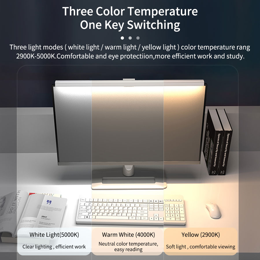 Lampu meja komputer, 50cm laya - Desk Setup Lighting ulasan dan harga
