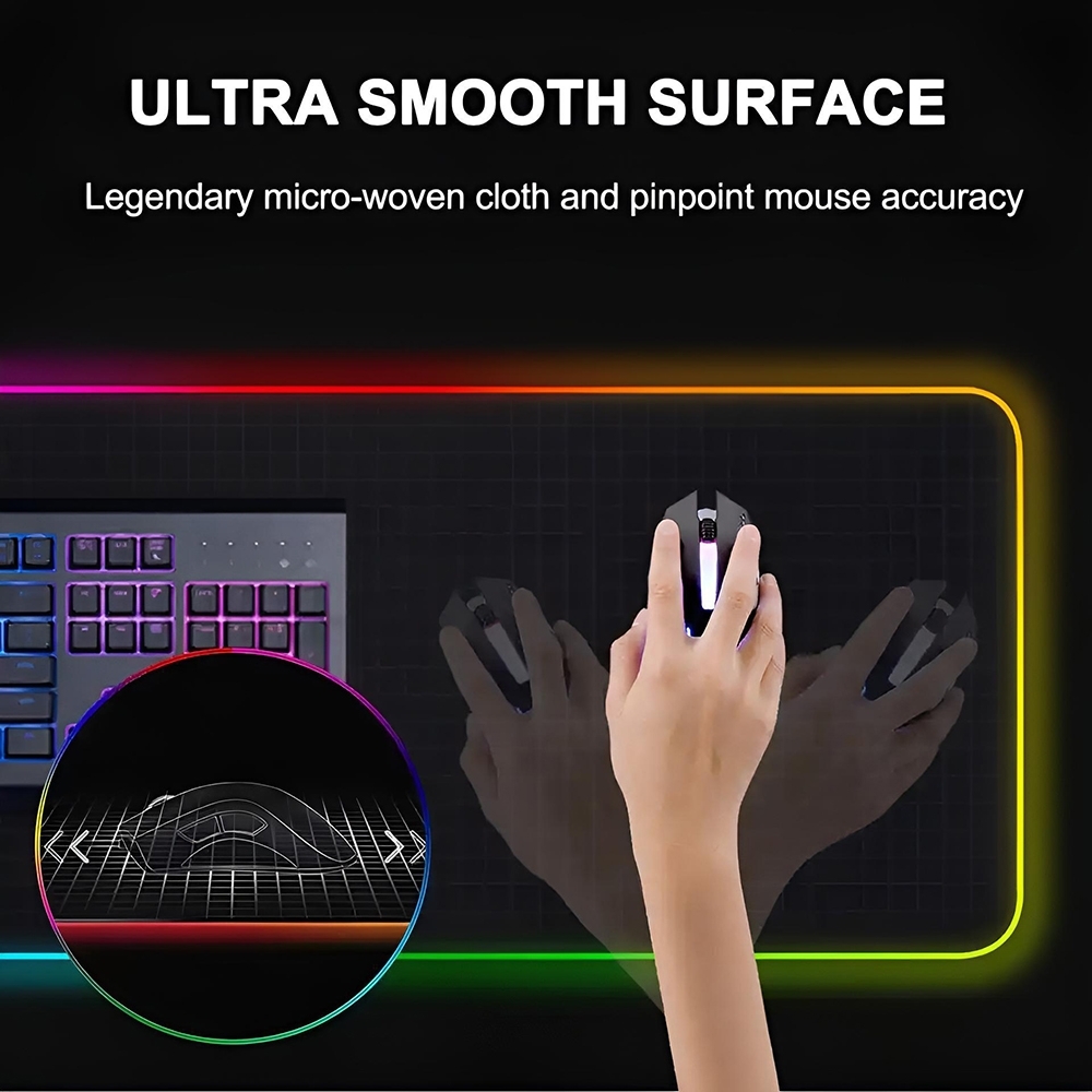 CORSAIR Comtuper Mouse Pad RGB - Desk Setup Rgb ulasan dan harga