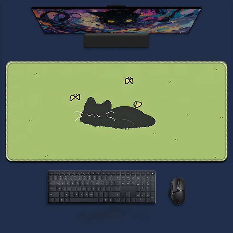 Alas Mouse Gaming Besar Pemand - Desk Setup Natural ulasan dan harga