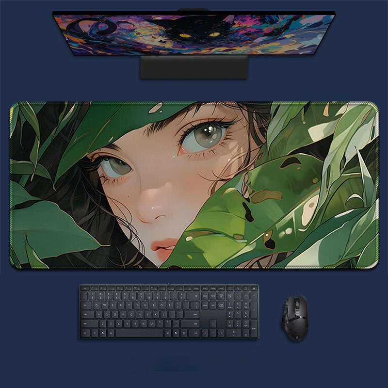 Alas Mouse Gaming Besar Pemand - Desk Setup Natural ulasan dan harga