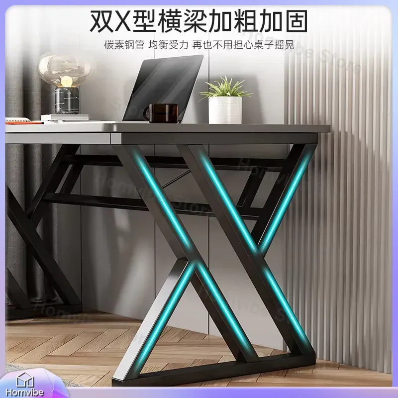 Meja Komputer Minimalis Modern - Desk Setup L Shaped ulasan dan harga
