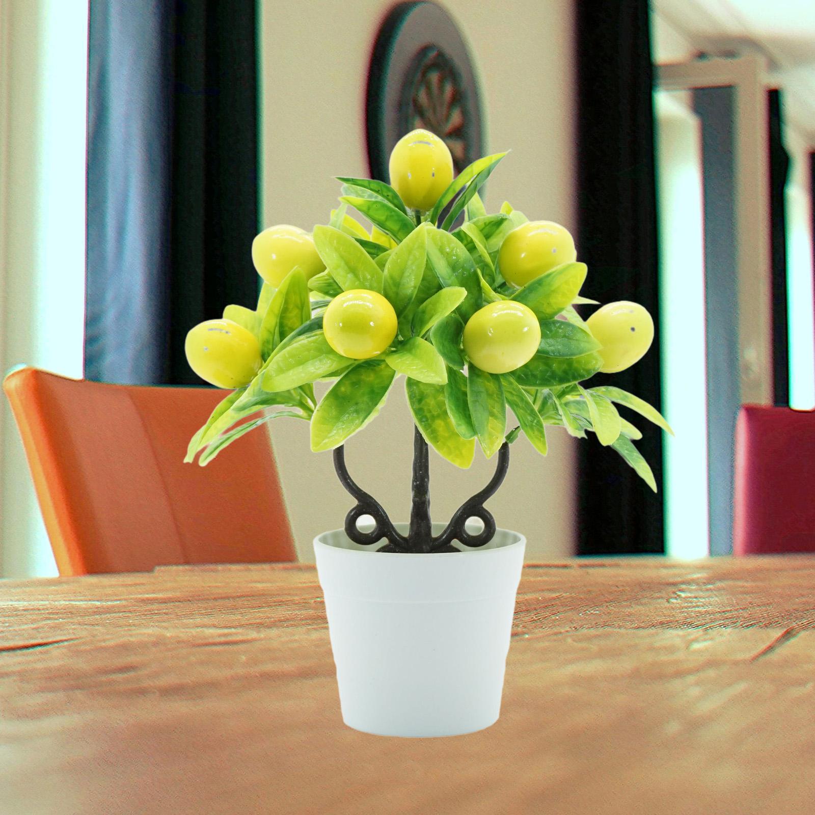 Tanaman Pot Buatan Realistis,  - Plant Pot Small Desk ulasan dan harga