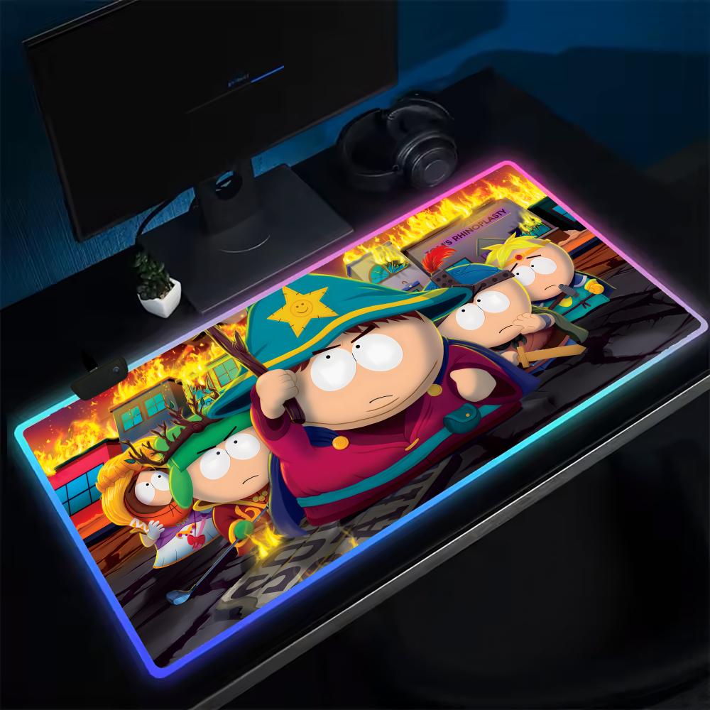 South Park Mouse Pad Anime Gam - Desk Setup Rgb ulasan dan harga