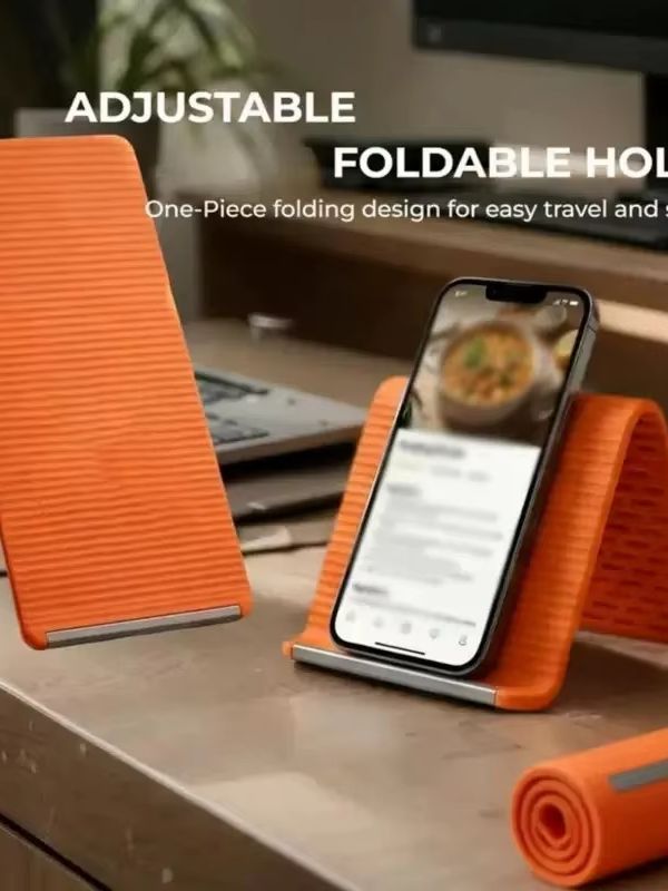 Penyangga Ponsel Silikon Lipat - Dual Phone Holder ulasan dan harga