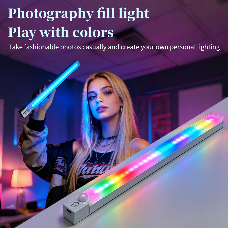 Lampu Meja LED RGB Dapat Diisi - Desk Setup Rgb ulasan dan harga