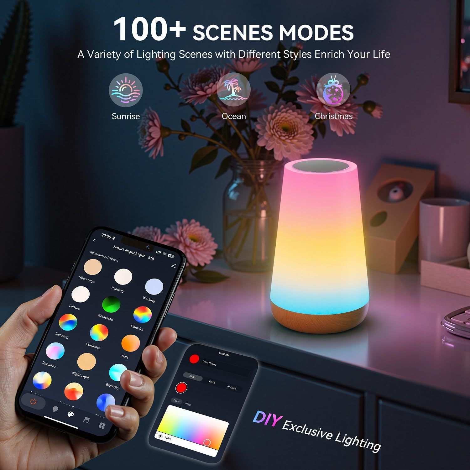 Lampu Meja Pintar WiFi Tuya Is - Desk Setup Rgb ulasan dan harga