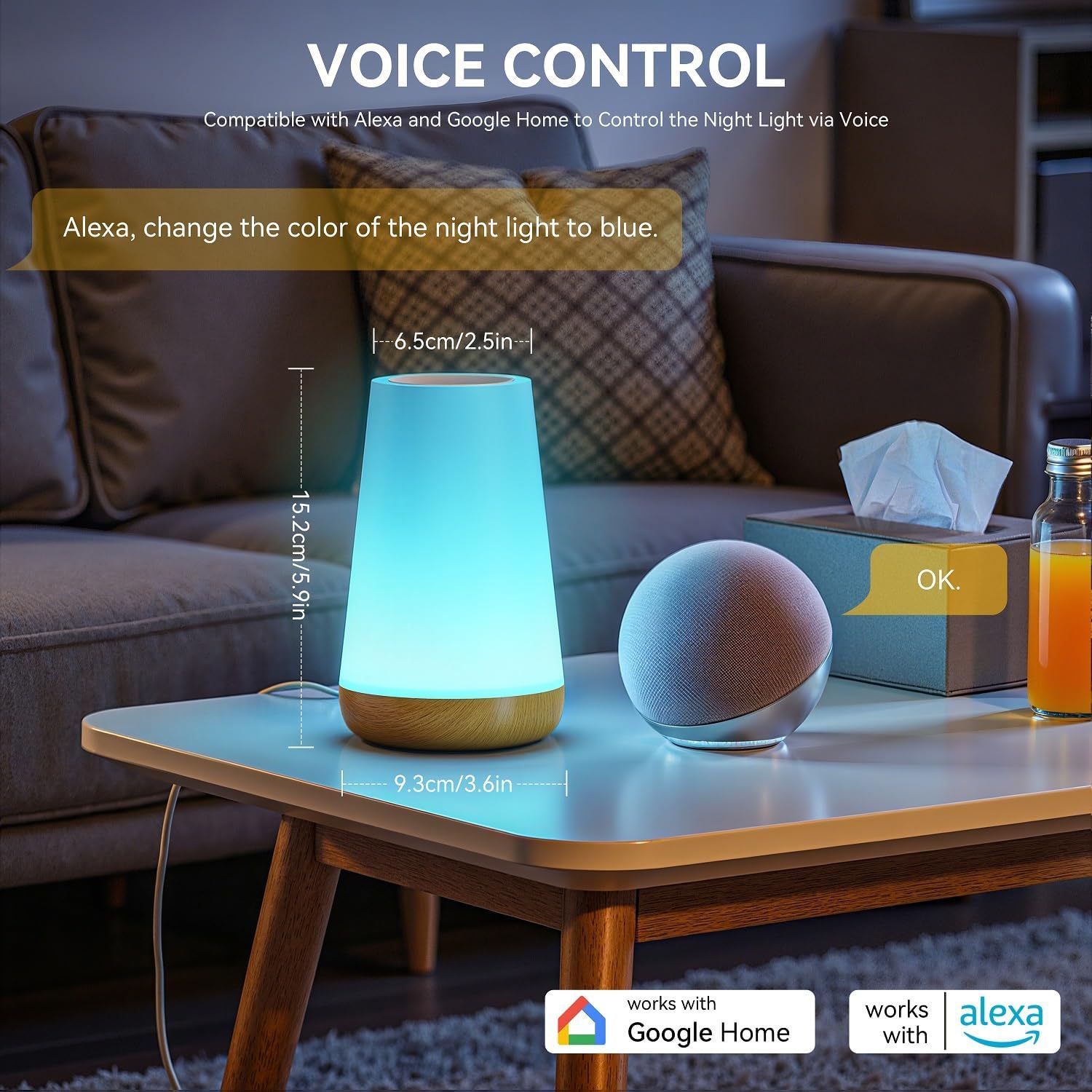 Lampu Meja Pintar WiFi Tuya Is - Desk Setup Rgb ulasan dan harga