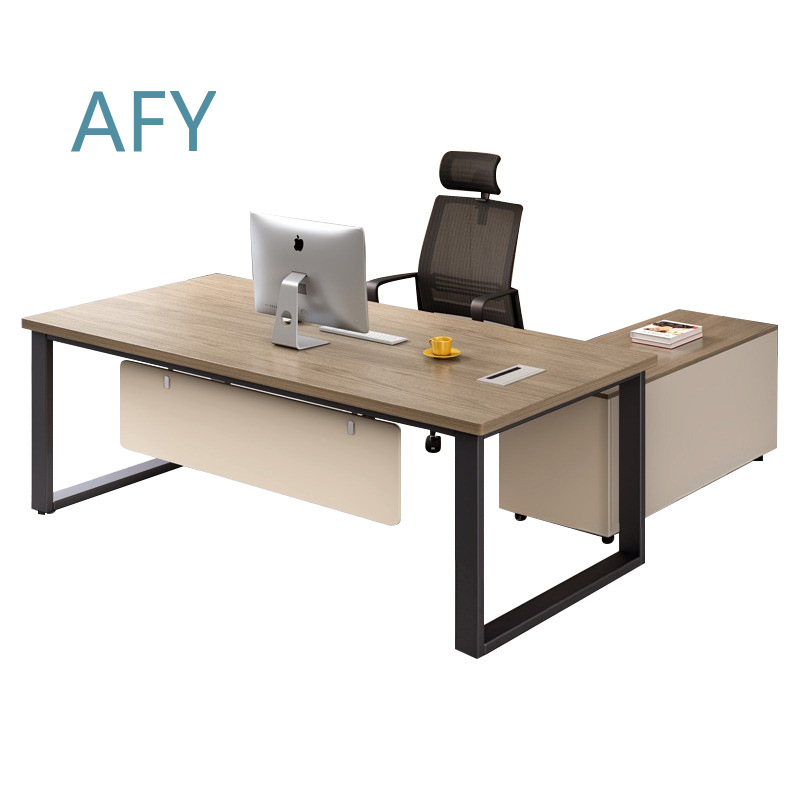 Set Meja Eksekutif untuk Works - Desk Setup L Shaped ulasan dan harga