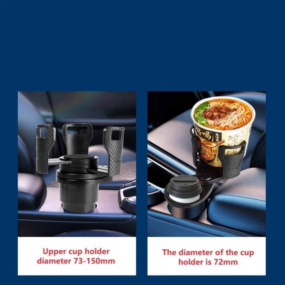 Tempat Cangkir Minuman Mobil U - Dual Phone Holder ulasan dan harga