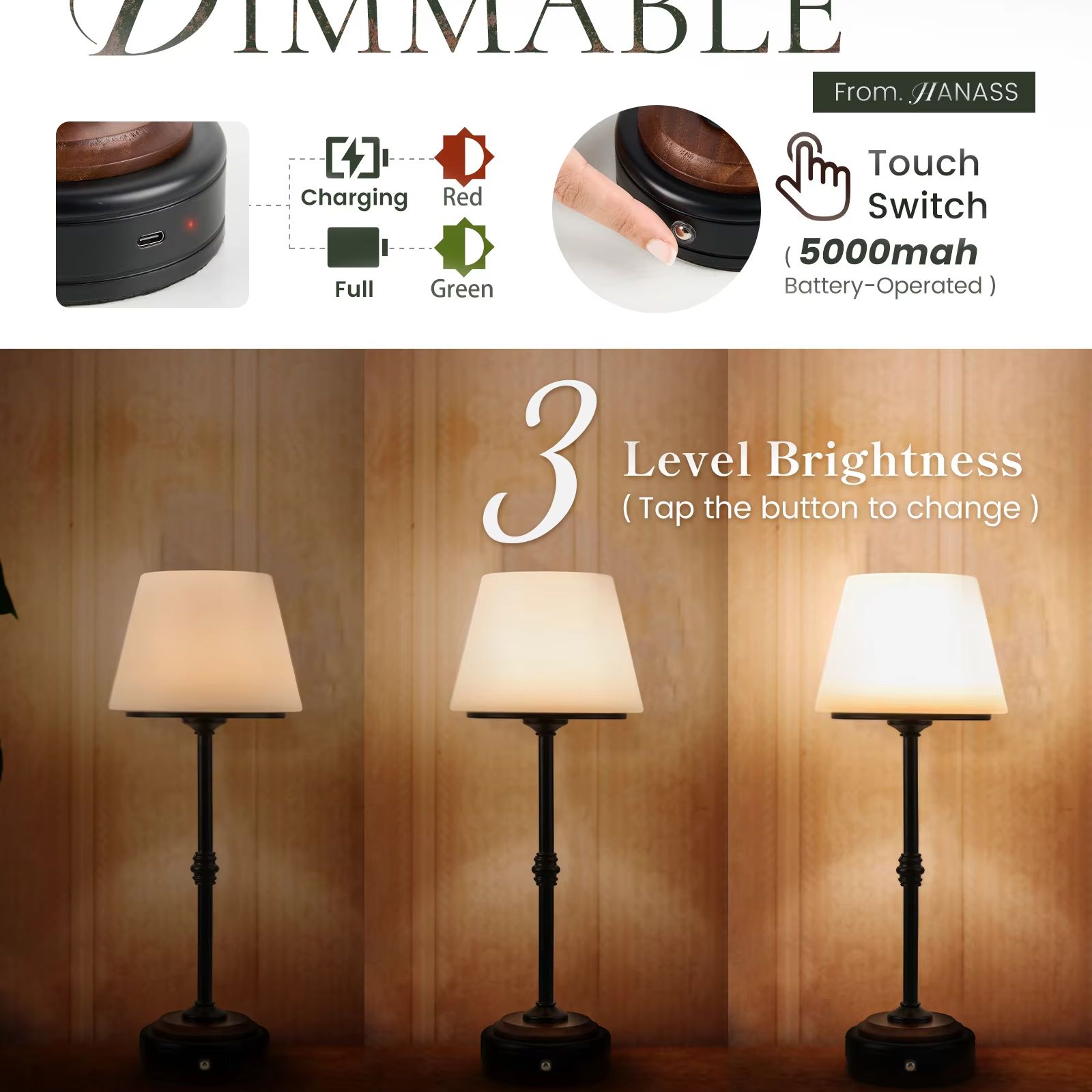 Lampu Meja Tanpa Kabel Set Lam - Desk Setup Lighting ulasan dan harga