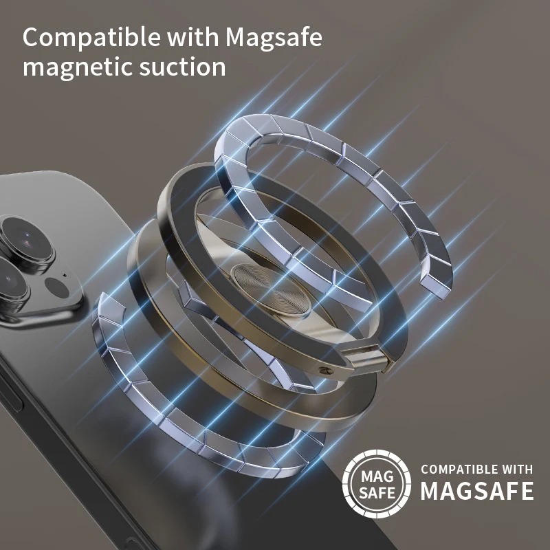 Magsafe Dual Ring Magnetic Pho - Dual Phone Holder ulasan dan harga