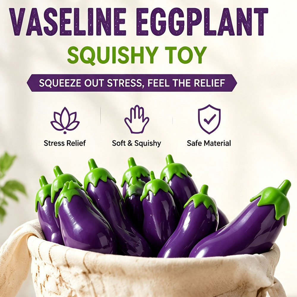 Squishy Terong Bionik Botani B - Desk Setup Natural ulasan dan harga