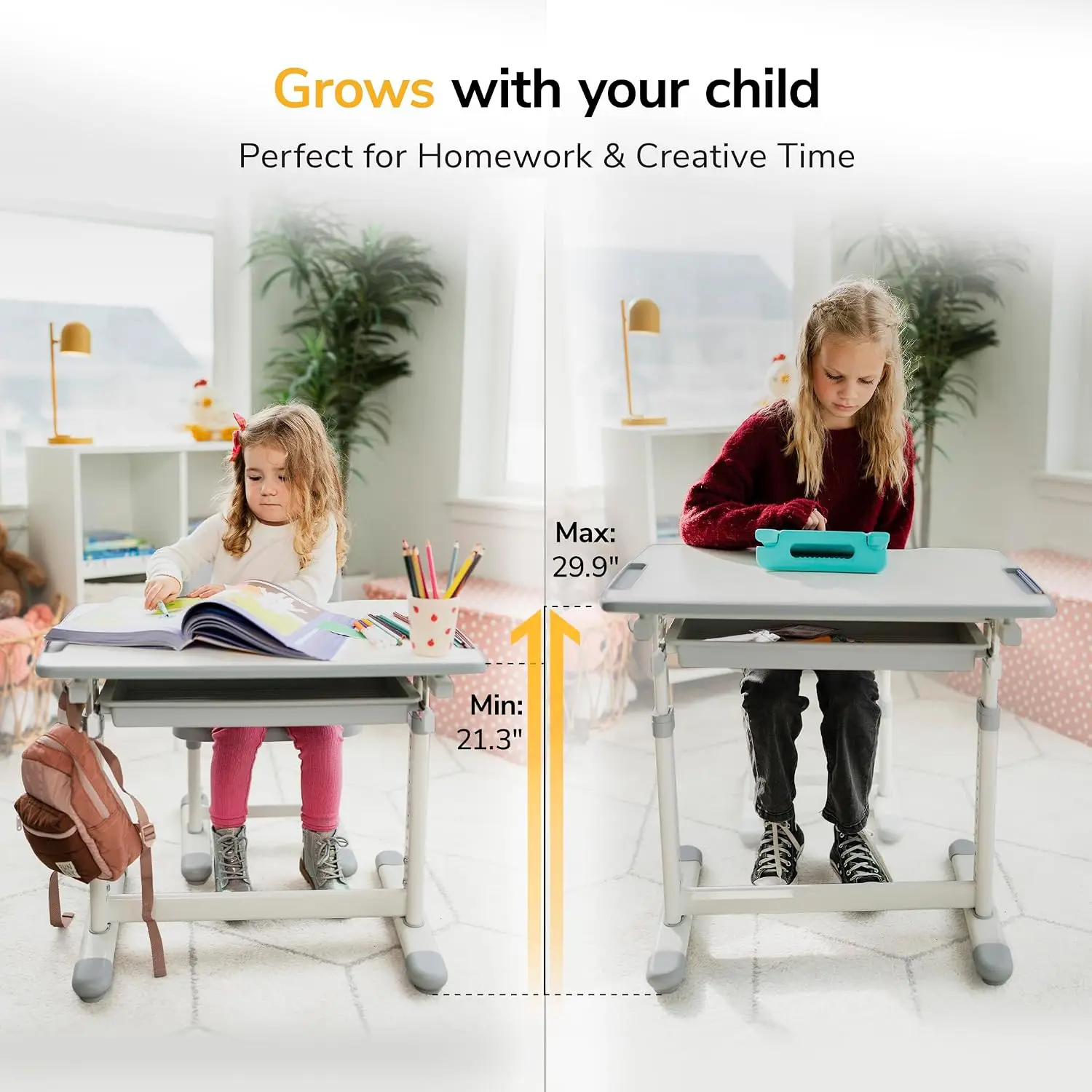 Mount-It! Set Meja dan Kursi A - Desk Setup Kids ulasan dan harga