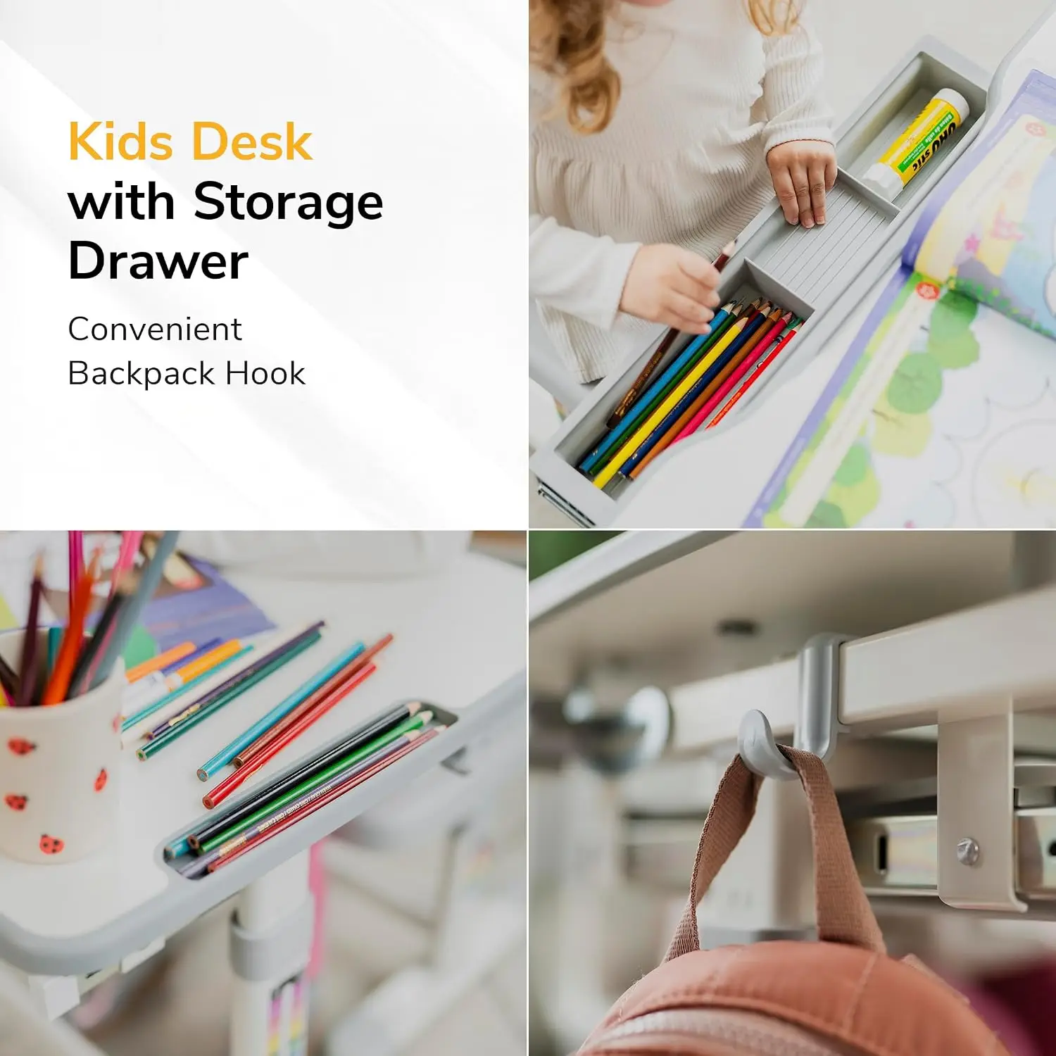 Mount-It! Set Meja dan Kursi A - Desk Setup Kids ulasan dan harga