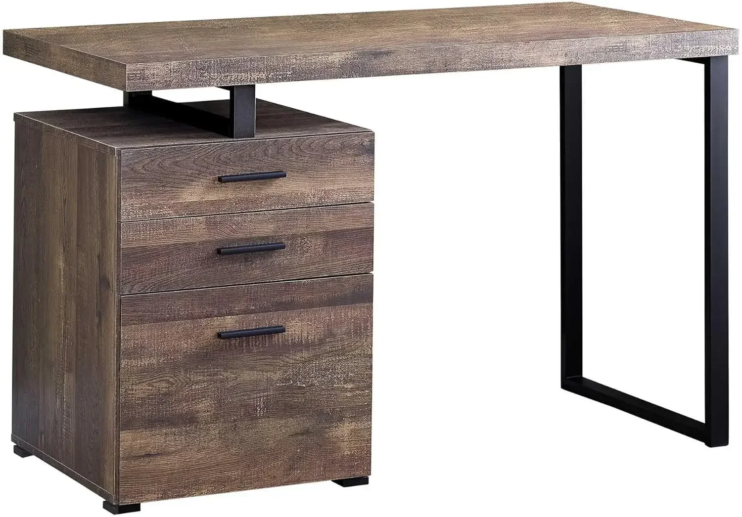 Meja Komputer dengan Lemari Ar - Desk Setup L Shaped ulasan dan harga
