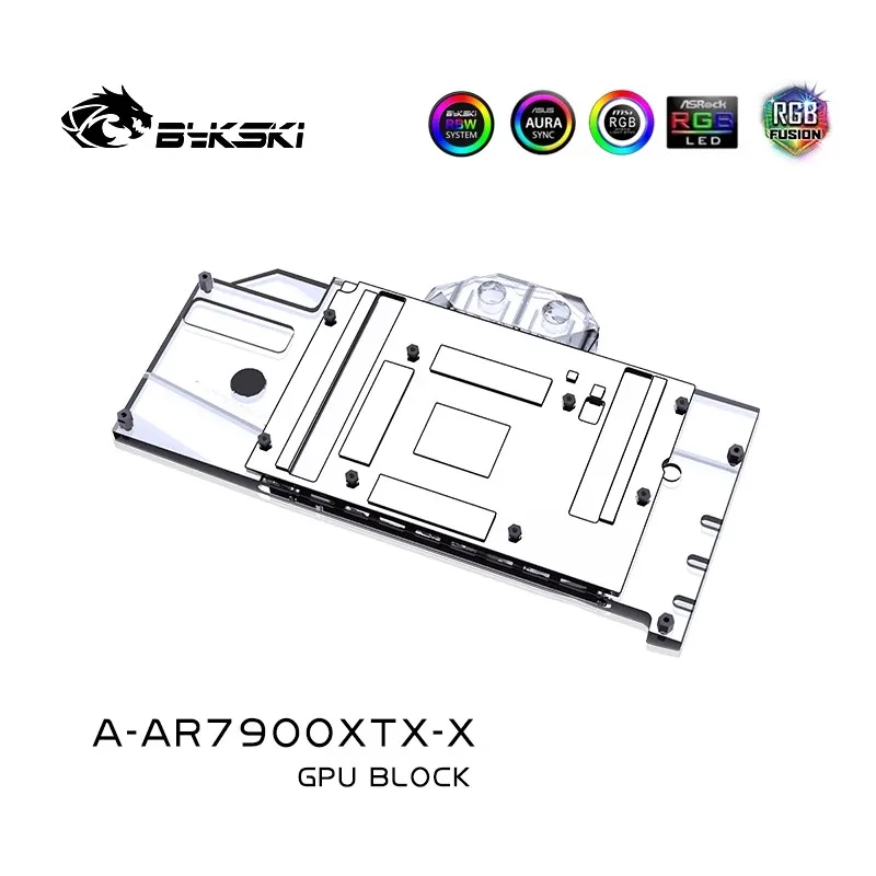 Blok Air Bykski Digunakan untu - Amd Vga Rx 7900 Xtx ulasan dan harga