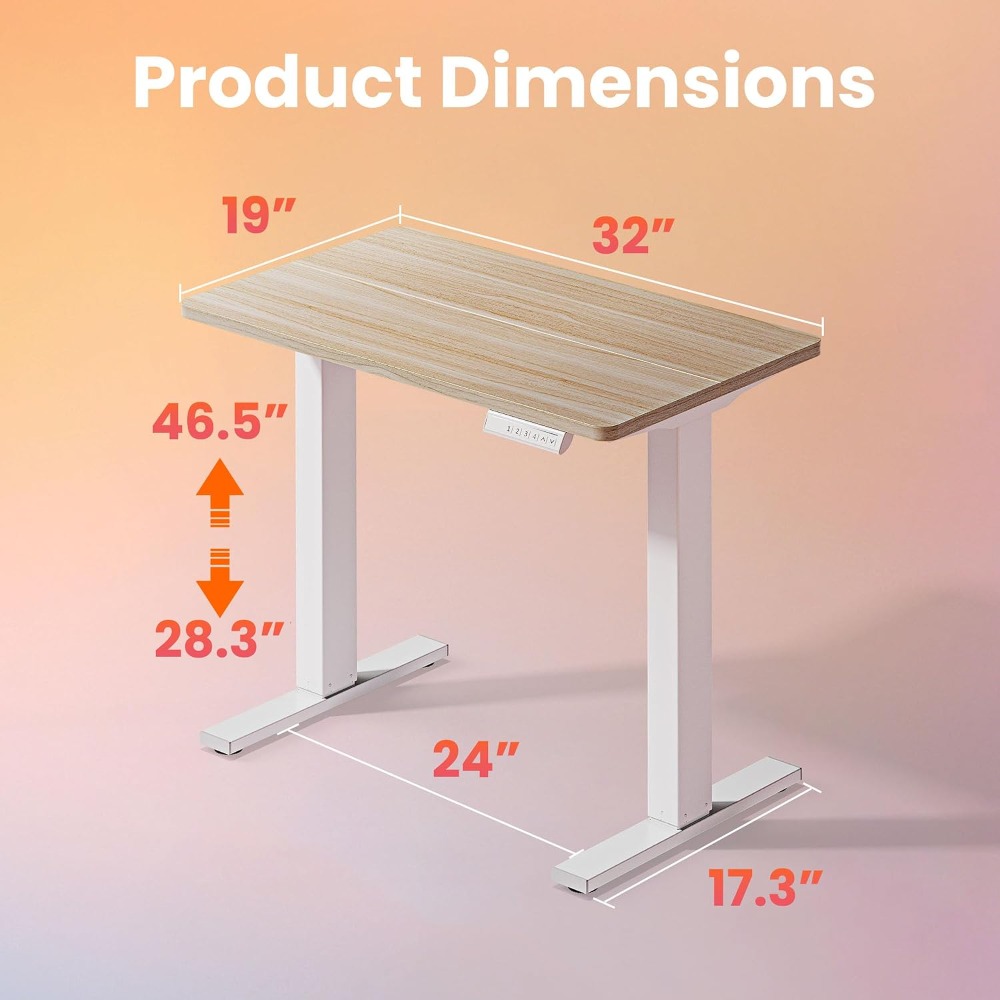 Meja Kerja Elektrik Kecil yang - Desk Setup L Shaped ulasan dan harga
