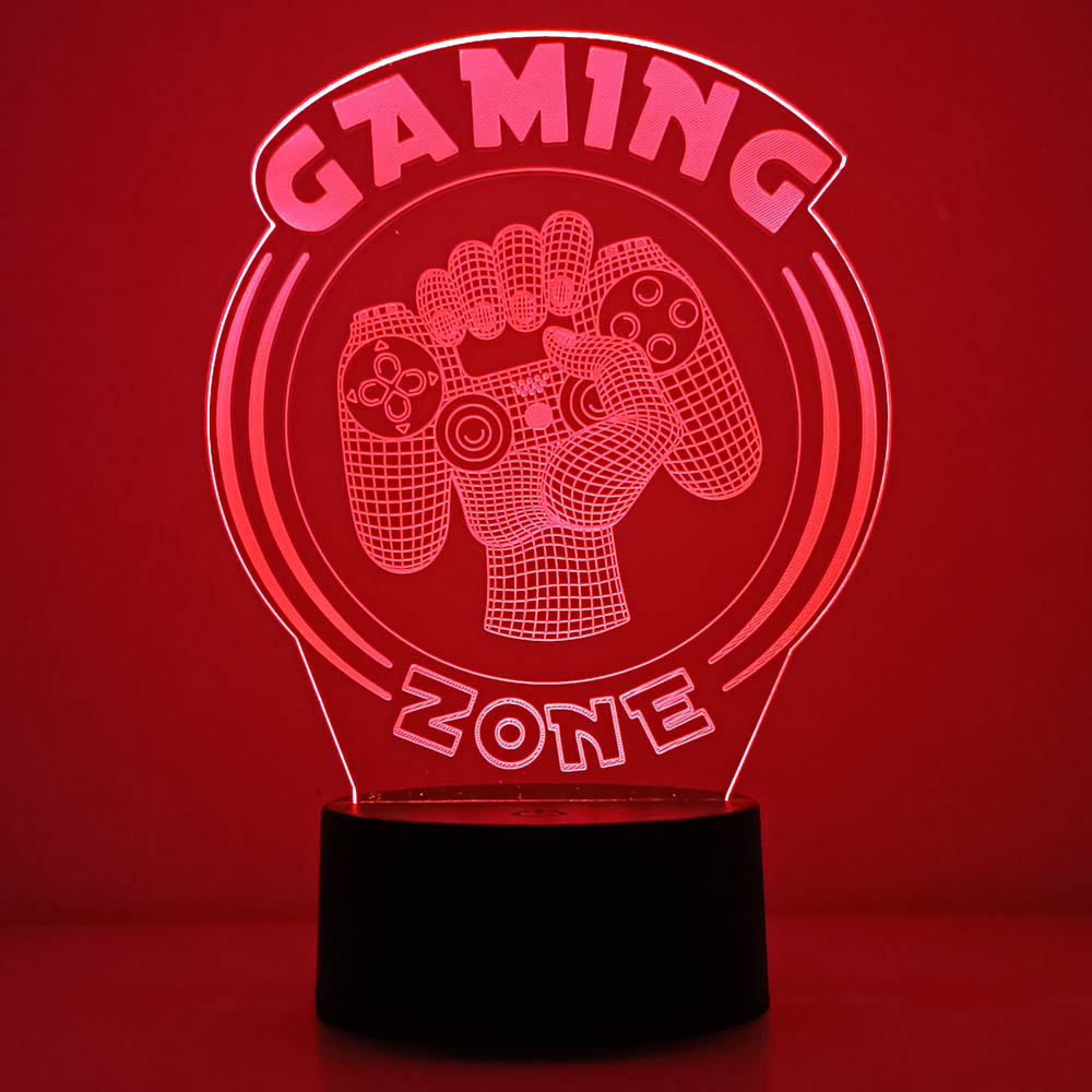 Lampu malam 3D untuk anak, lam - Desk Setup Kids ulasan dan harga