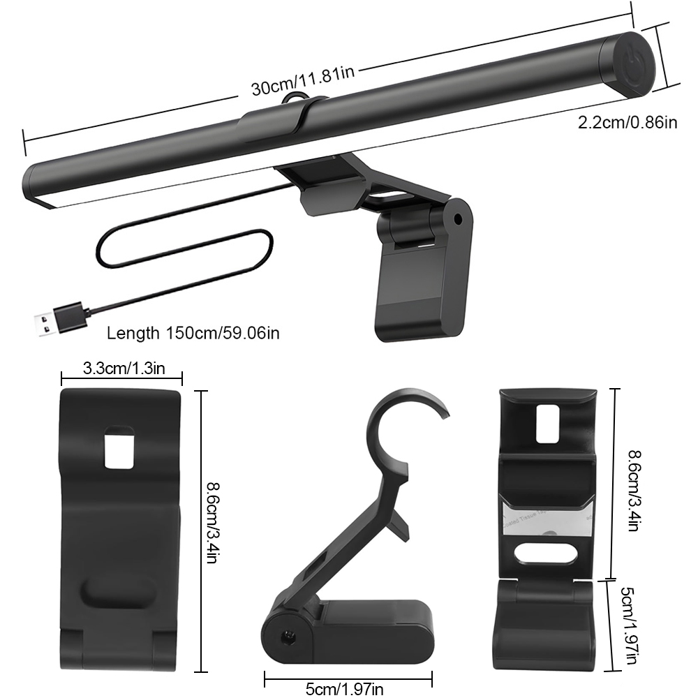 Lampu Gantung Layar Monitor PC - Desk Setup Lighting ulasan dan harga