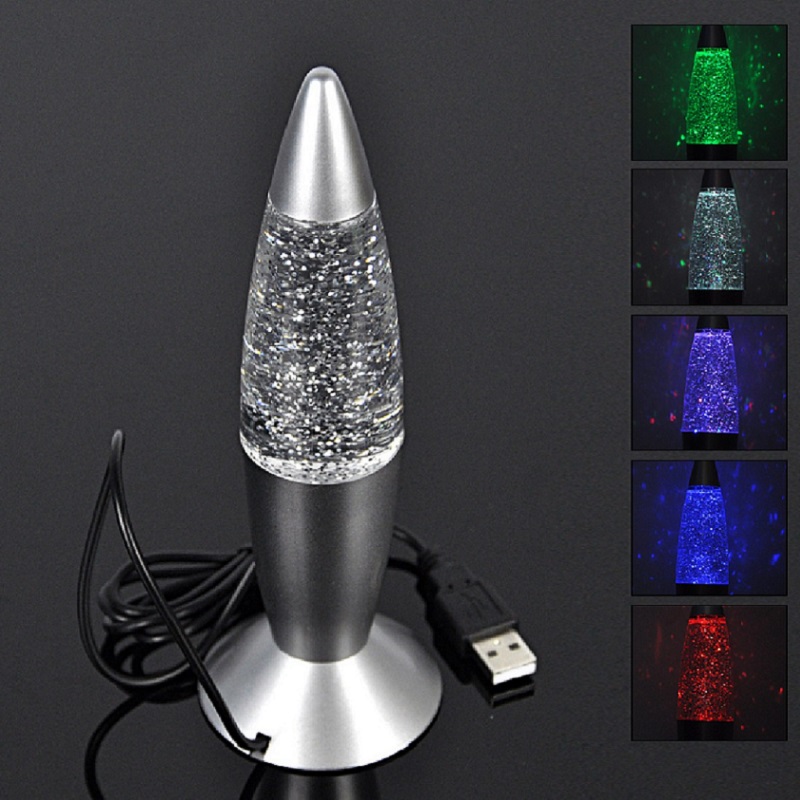 Lampu Roket LED USB Lampu Mala - Desk Setup Rgb ulasan dan harga