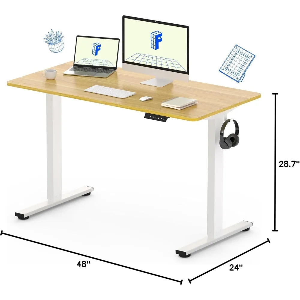 Meja Kerja Berdiri Satu Bagian - Desk Setup One Monitor ulasan dan harga
