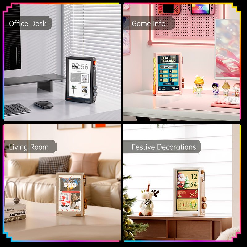 Jam Digital Pintar Divoom Time - Speaker Desk Setup ulasan dan harga