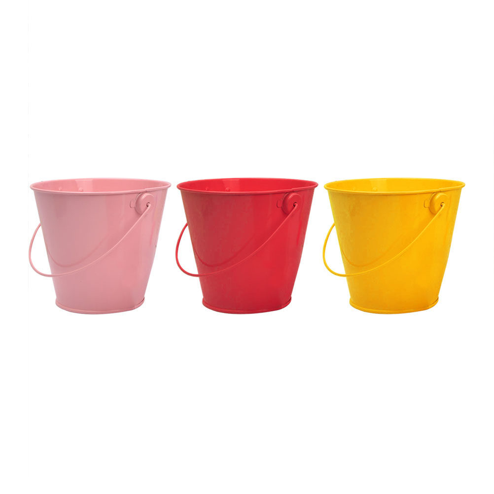 6 Buah Ember Logam Mini untuk  - Plant Pot Small Desk ulasan dan harga