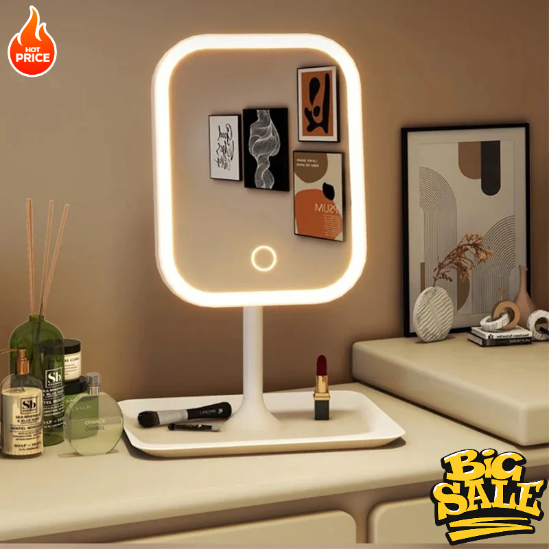 Cermin Rias LED Modern untuk M - Desk Setup Lighting ulasan dan harga