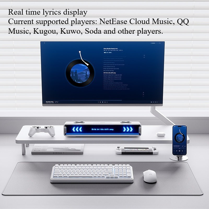 K20 GT Speaker Subtitle Layar  - Speaker Desk Setup ulasan dan harga