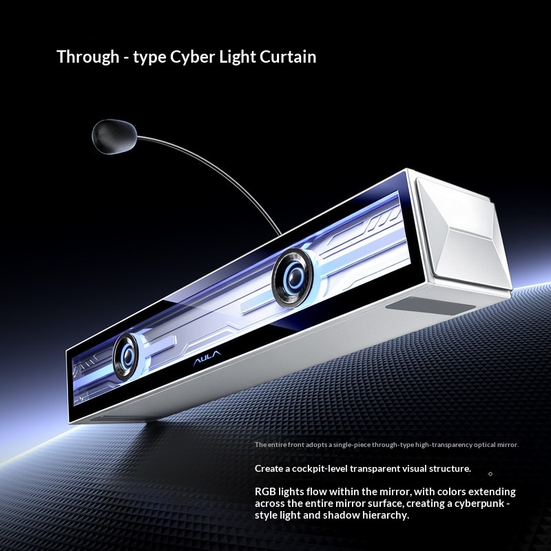 Aula Gs8 Speaker Gaming Deskto - Speaker Desk Setup ulasan dan harga
