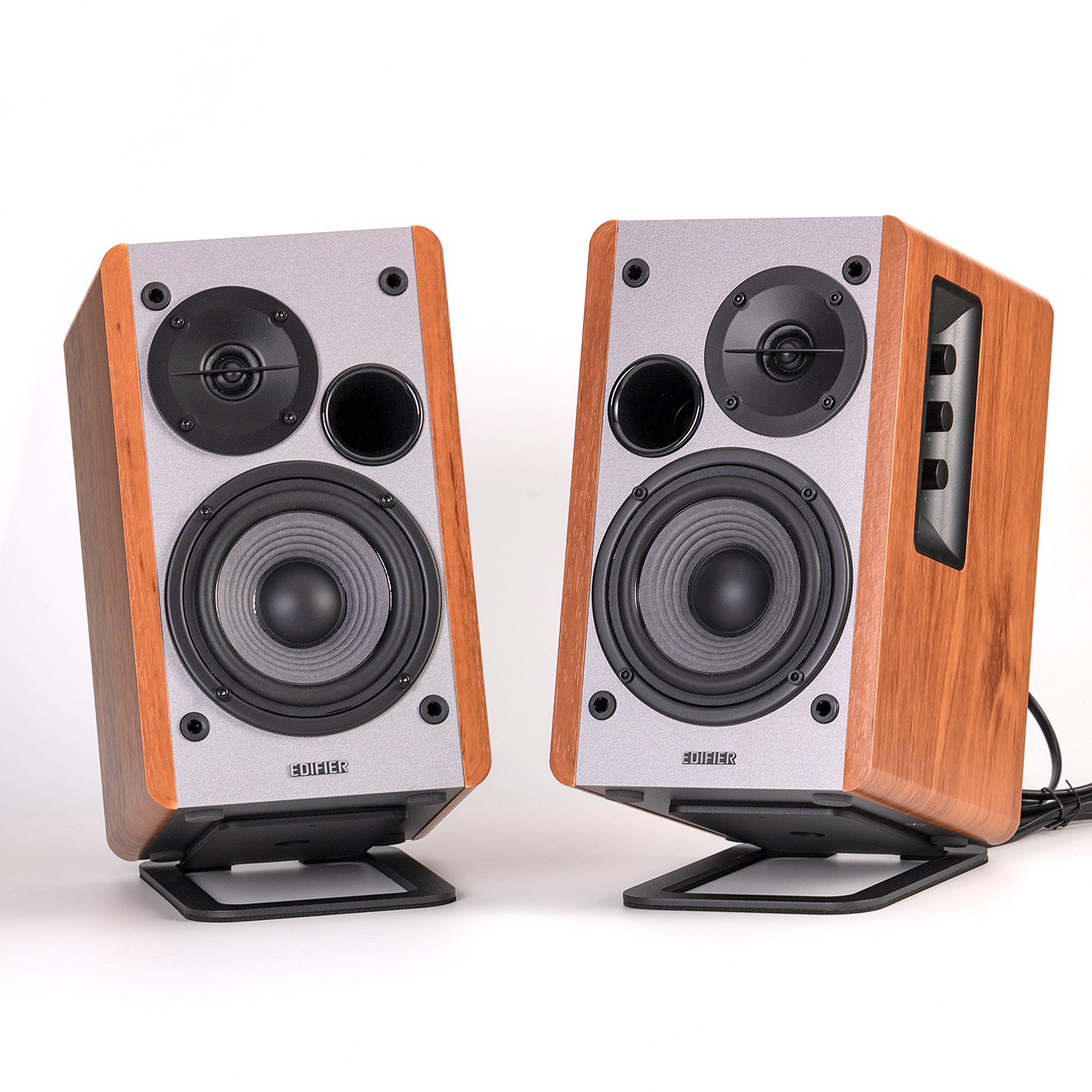 2 Buah Dudukan Speaker Desktop - Speaker Desk Setup ulasan dan harga