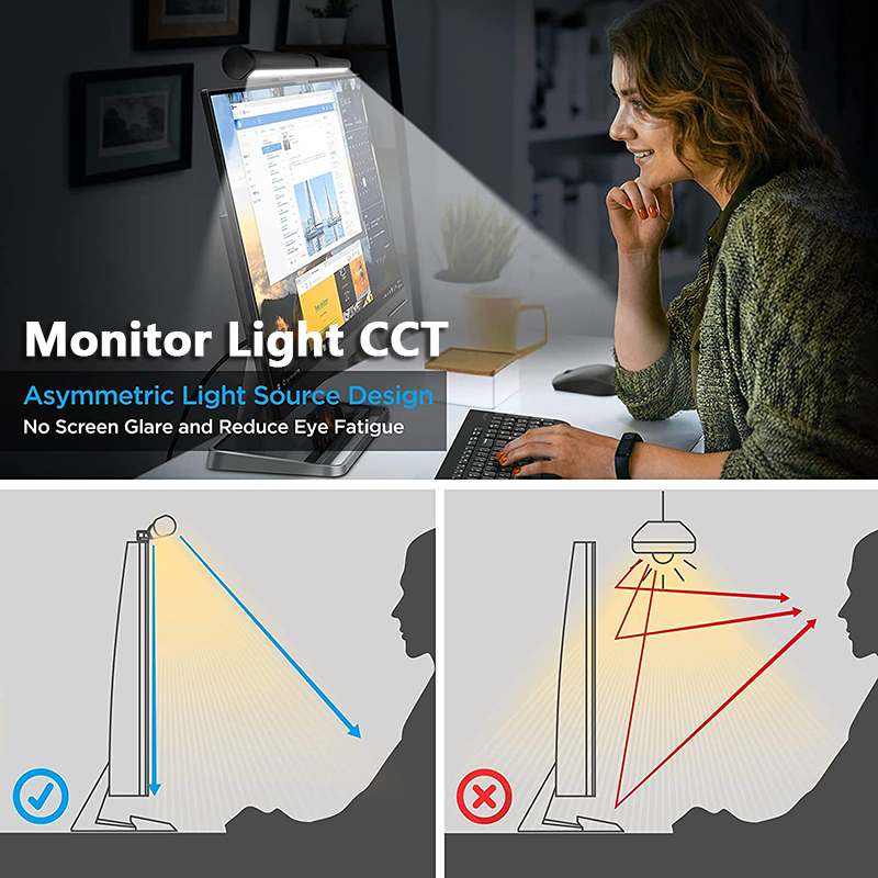 Lampu Meja Atmosfer RGB 40CM L - Desk Setup Rgb ulasan dan harga