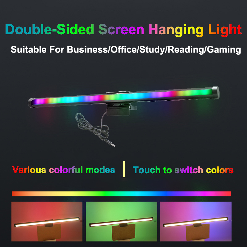 Lampu Meja Atmosfer RGB 40CM L - Desk Setup Rgb ulasan dan harga