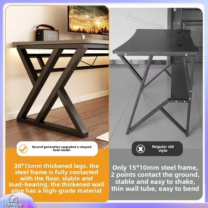 Meja Komputer Kayu Modern untu - Desk Setup L Shaped ulasan dan harga