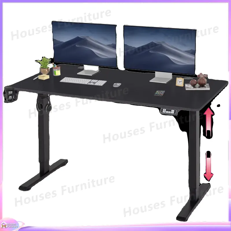 Meja Komputer Gaming Besar den - Desk Setup L Shaped ulasan dan harga