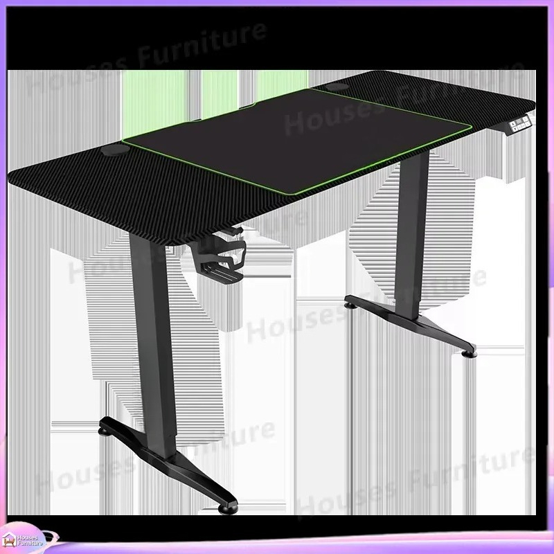 Meja Komputer Gaming Besar den - Desk Setup L Shaped ulasan dan harga