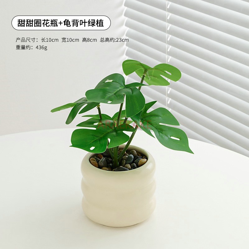 Dekorasi tanaman bunga buatan  - Plant Pot Small Desk ulasan dan harga