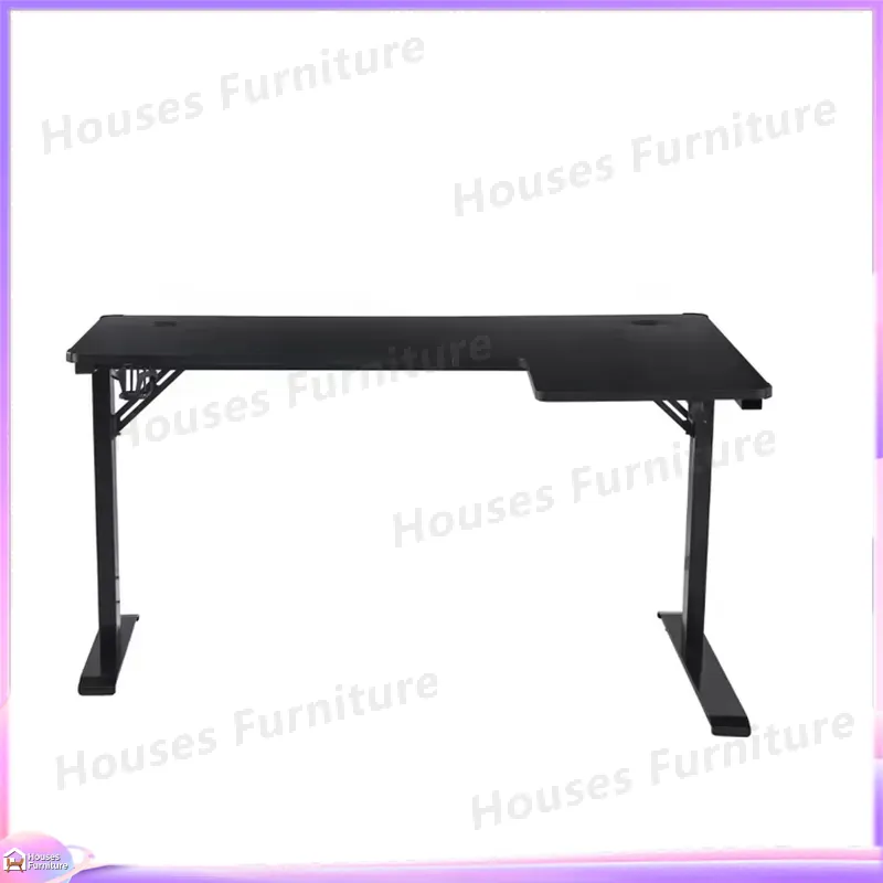 Meja Gaming Besar 160cm dengan - Desk Setup L Shaped ulasan dan harga