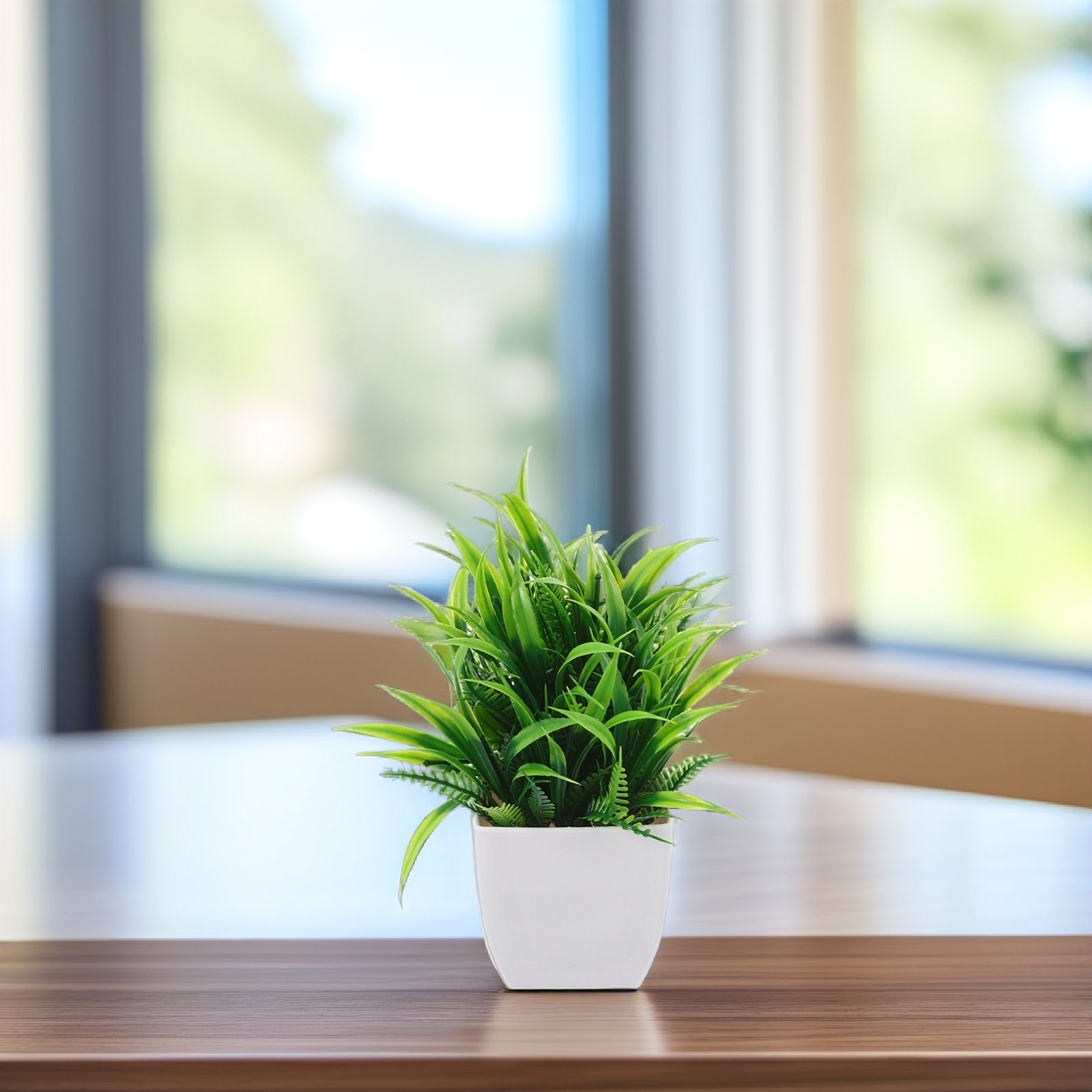 3Pcs Tanaman Pot Kecil Buatan  - Plant Pot Small Desk ulasan dan harga