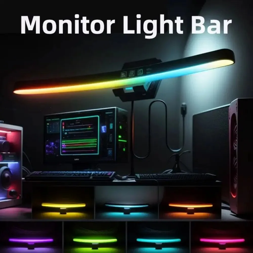 Lampu Monitor Komputer RGB Rit - Desk Setup Rgb ulasan dan harga